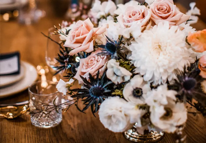 Table Setting– florales Design für eure Hochzeitstafel